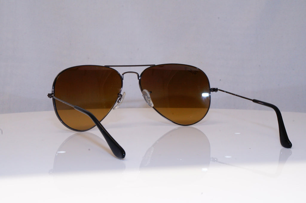 RAY-BAN Mens Polarized Designer Sunglasses Silver Aviator RB 3025 004/M2 18251