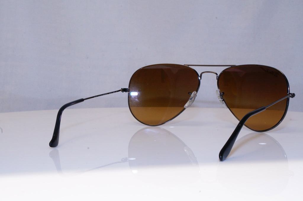 RAY-BAN Mens Polarized Designer Sunglasses Silver Aviator RB 3025 004/M2 18251