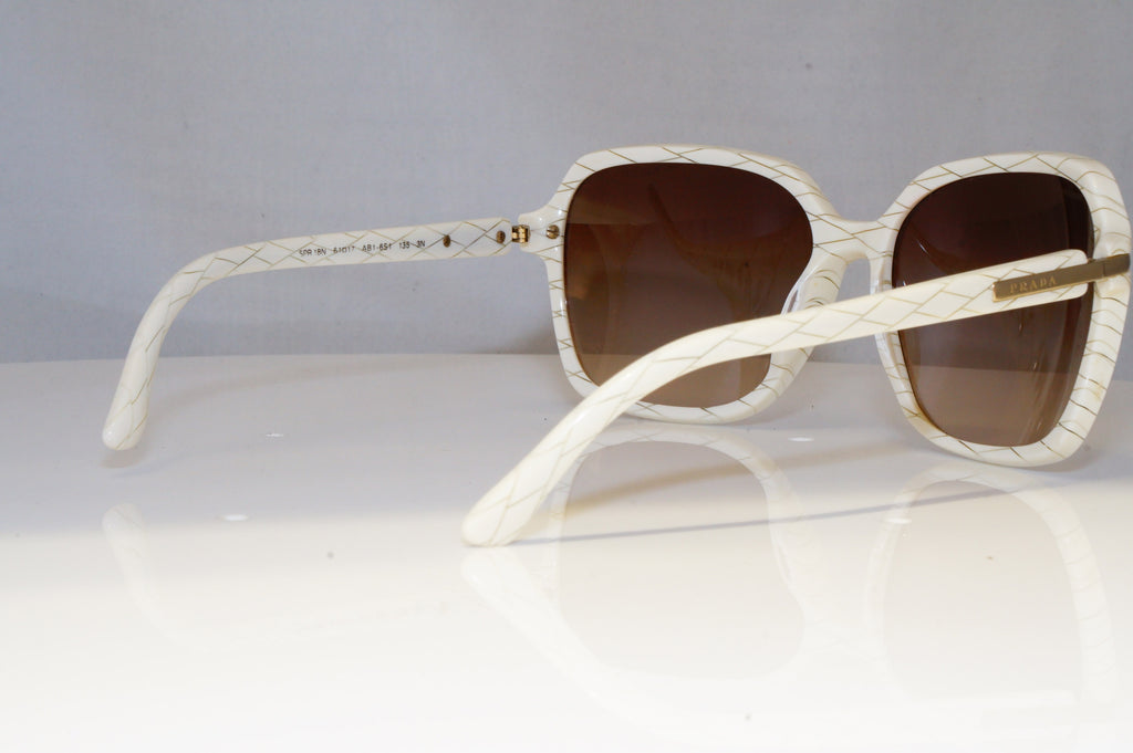 PRADA Womens Designer Sunglasses White Butterfly SPR 18N AB1-6S1 21030