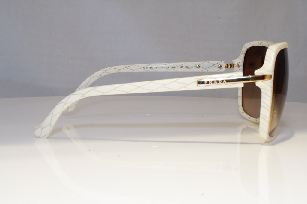 PRADA Womens Designer Sunglasses White Butterfly SPR 18N AB1-6S1 21030