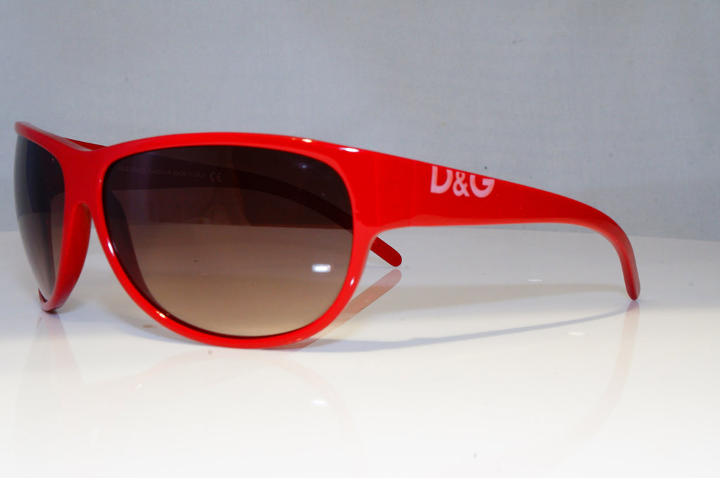 DOLCE & GABBANA Mens Womens Designer Sunglasses Red Wrap D&G 2213 482 20989