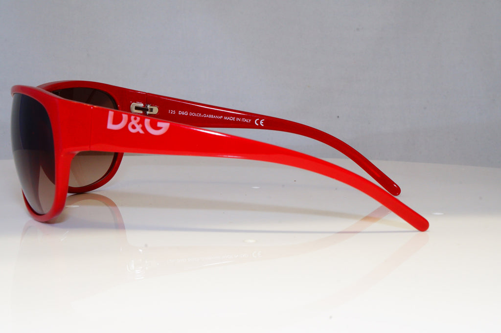 DOLCE & GABBANA Mens Womens Designer Sunglasses Red Wrap D&G 2213 482 20989