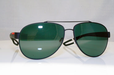 PRADA Mens Polarized Mirror Designer Sunglasses Aviator SPS 55Q DGO-5X1 17971
