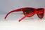 DOLCE & GABBANA Mens Womens Designer Sunglasses Red Wrap D&G 2213 482 20989