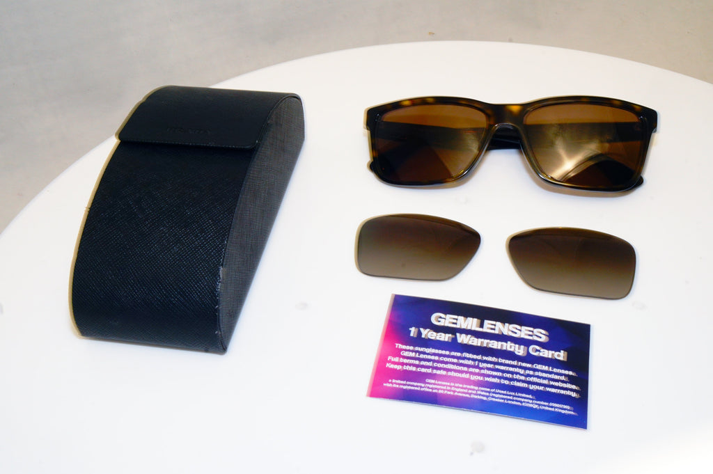 PRADA Mens Designer Sunglasses Brown Wayfarer SPR 19S 2AU-1X1 18021