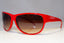 DOLCE & GABBANA Mens Womens Designer Sunglasses Red Wrap D&G 2213 482 20989