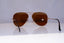RAY-BAN Mens Designer Sunglasses Gold Aviator 62 MM RB 3025 001/33 18202