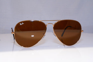 RAY-BAN Mens Designer Sunglasses Gold Aviator 62 MM RB 3025 001/33 18202