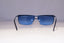GUCCI Mens Vintage 1990 Designer Sunglasses Blue Wrap GG 2653 T6R 19752