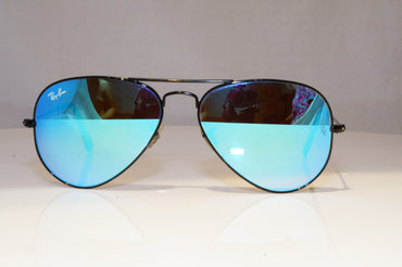 RAY-BAN Mens Womens Mirror Sunglasses Pilot AVIATOR BLUE RB 3025 002/40 21046