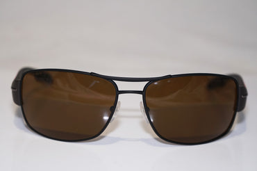 PRADA Mens Designer Polarized Sunglasses Brown Wrap SPS 53N UEA-5Y1 15045
