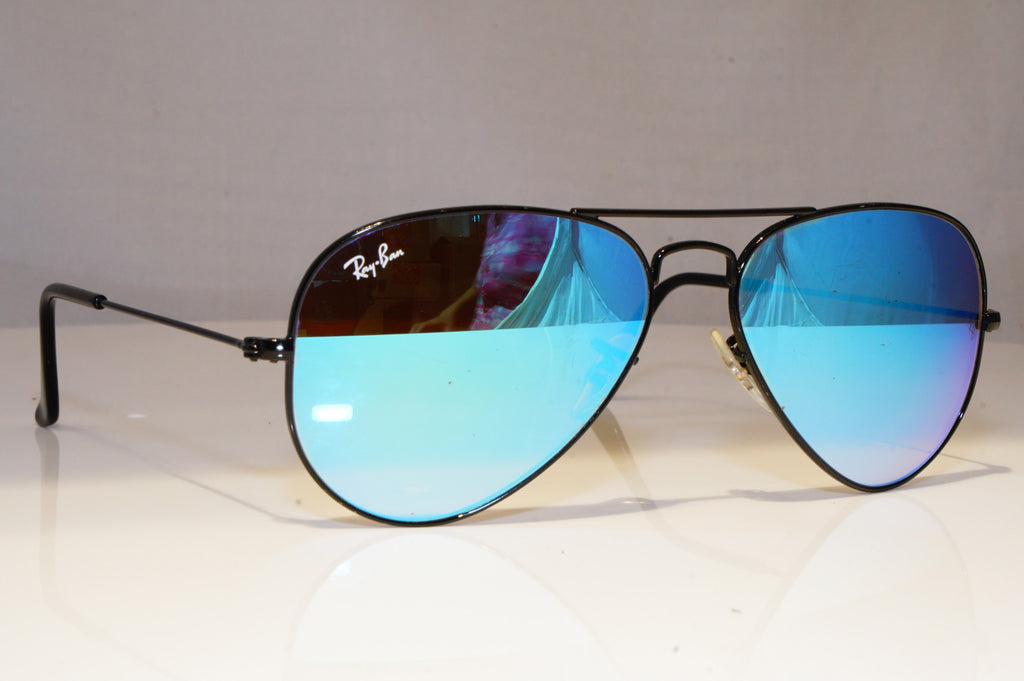 RAY-BAN Mens Womens Mirror Sunglasses Pilot AVIATOR BLUE RB 3025 002/40 21046