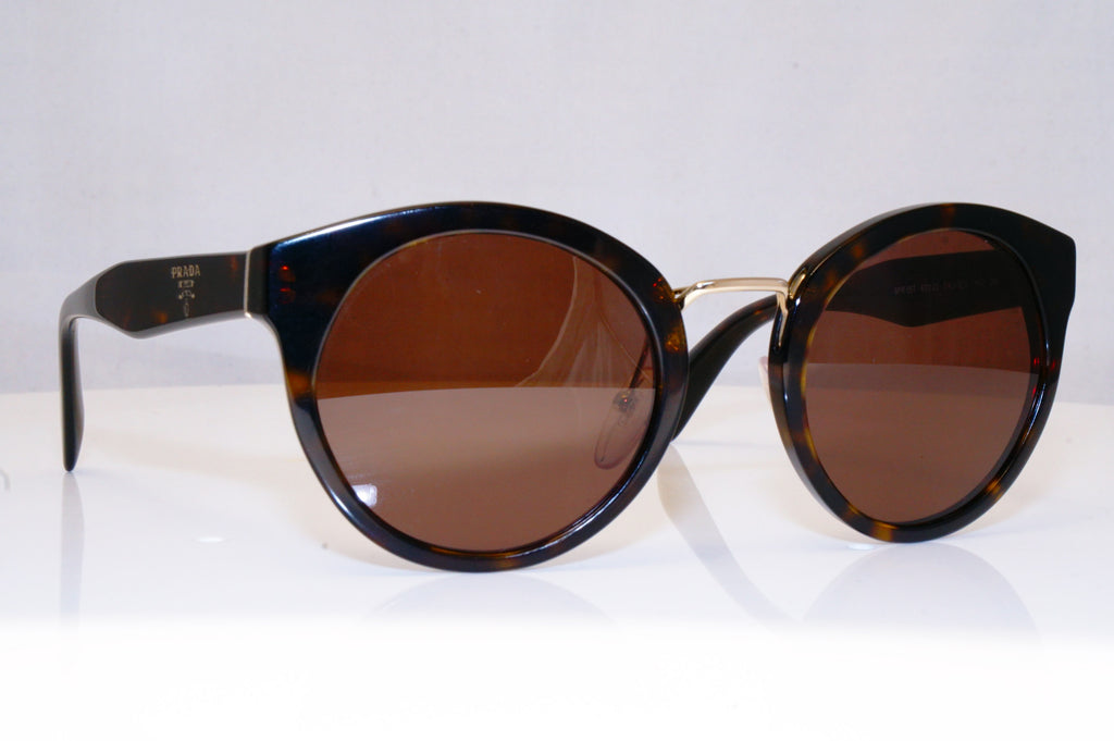 PRADA Womens Polarized Designer Sunglasses Black Butterfly SPR 53S 1AB-6R2 17993