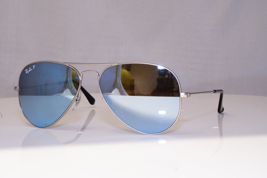 RAY-BAN Mens Polarized Mirror Designer Sunglasses Aviator RB 3025 019/W3 18354
