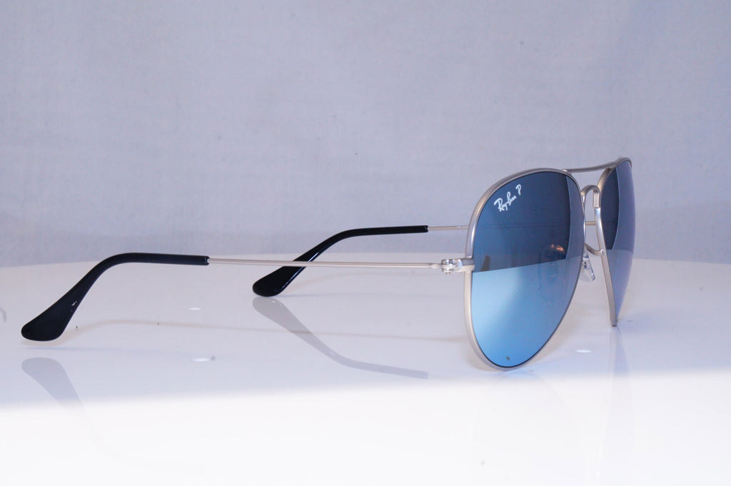 RAY-BAN Mens Polarized Mirror Designer Sunglasses Aviator RB 3025 019/W3 18354