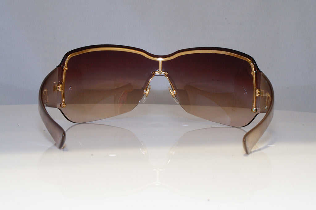 GUCCI Womens Designer Sunglasses Brown Shield MONO-GRAM GG 1825 RHDNH 21028