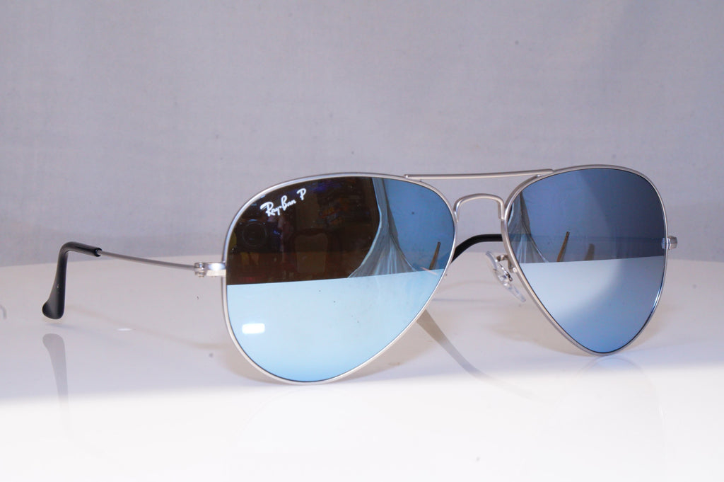 RAY-BAN Mens Polarized Mirror Designer Sunglasses Aviator RB 3025 019/W3 18354