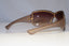 GUCCI Womens Designer Sunglasses Brown Shield MONO-GRAM GG 1825 RHDNH 21028
