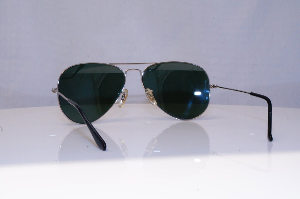 RAY-BAN Mens Mirror Designer Sunglasses Silver Aviator RB 3025 W3271 18275