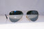 RAY-BAN Mens Mirror Designer Sunglasses Silver Aviator RB 3025 W3271 18275