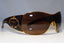 PRADA Womens Oversized Designer Sunglasses Brown Shield SPR 58I 7OE-8C1 20993
