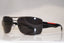 PRADA Mens Designer Sunglasses Black Wrap SPS 53N 5AV-5W1 15044