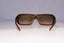 PRADA Mens Womens Vintage Designer Sunglasses Brown Shield SPR 03H 2AU-6S1 19762