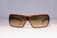 PRADA Mens Womens Vintage Designer Sunglasses Brown Shield SPR 03H 2AU-6S1 19762