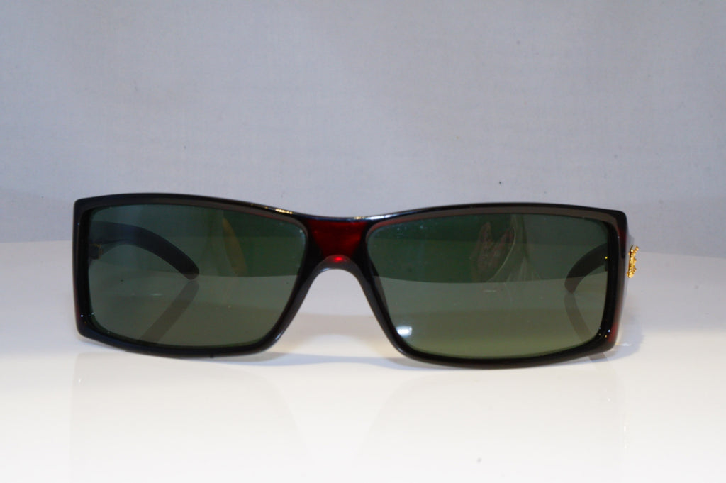 GUCCI Mens Womens Vintage Sunglasses Dark Red Rectangle GG 2515 9C7 21048