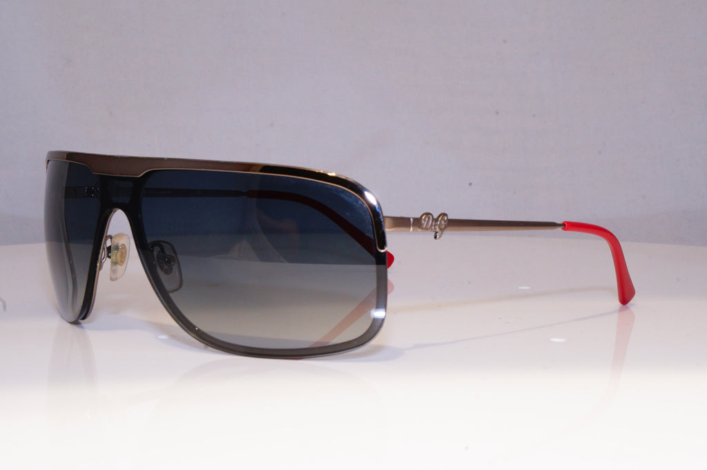 DOLCE & GABBANA Mens Designer Sunglasses Silver Rectangle D&G 6016 04/8G 19748