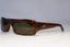 GIORGIO ARMANI Mens Womens Vintage Designer Sunglasses Brown GA 65 BK7 21003