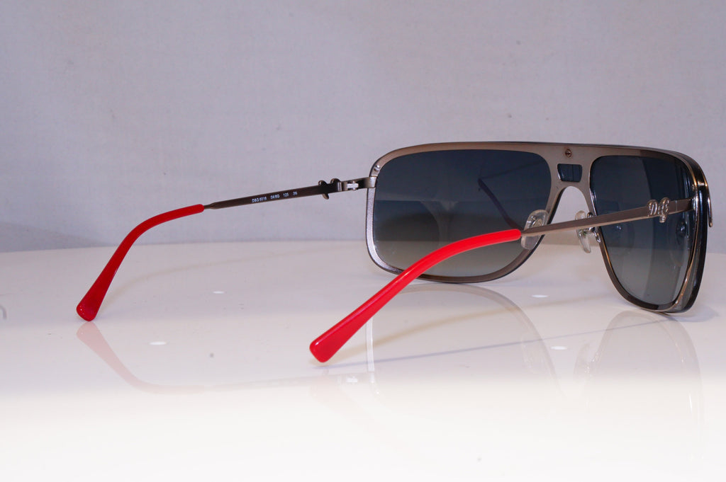DOLCE & GABBANA Mens Designer Sunglasses Silver Rectangle D&G 6016 04/8G 19748