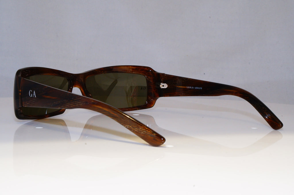 GIORGIO ARMANI Mens Womens Vintage Designer Sunglasses Brown GA 65 BK7 21003