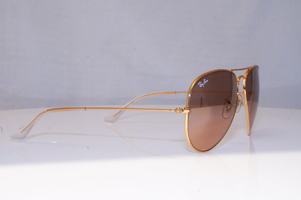 RAY-BAN Mens Mirror Designer Sunglasses Gold Aviator RB 3025 001/3E 18364