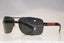 PRADA Mens Designer Polarized Sunglasses Black Wrap SPS 54I 5AV-5Z1 15126