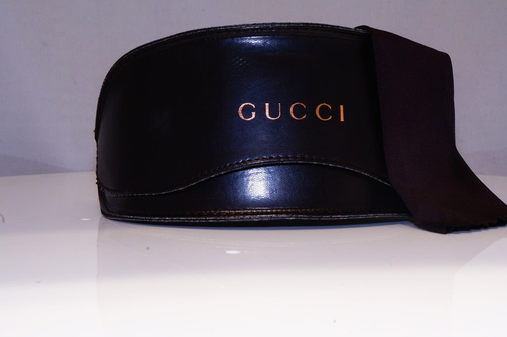 GUCCI Womens Oversized Designer Sunglasses Brown Shield MONOGRAM GG 1825 19733