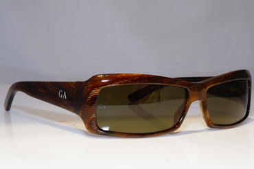 GIORGIO ARMANI Mens Womens Vintage Designer Sunglasses Brown GA 65 BK7 21003