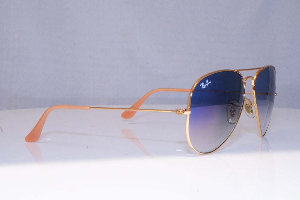 RAY-BAN Mens Designer Sunglasses Gold Aviator RB 3025 001/3E 18289