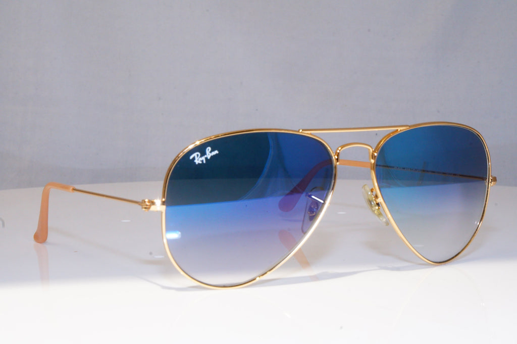 RAY-BAN Mens Designer Sunglasses Gold Aviator RB 3025 001/3E 18289