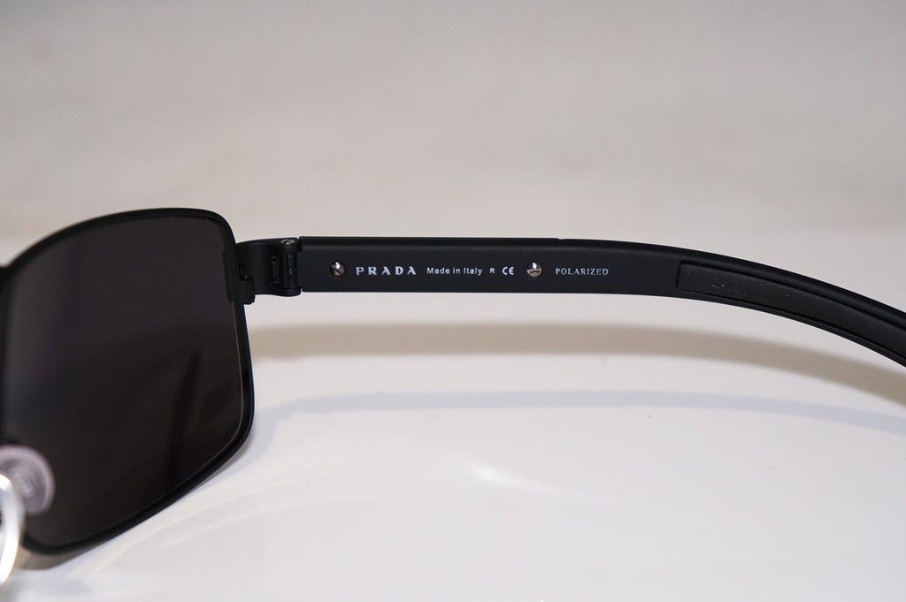 PRADA Mens Designer Sunglasses Black Wrap SPS 54I DG0-5W1 15102