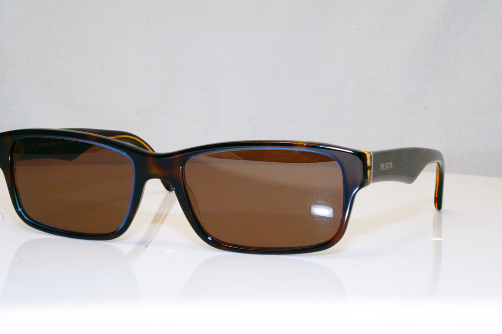 PRADA Mens Designer Sunglasses Brown Rectangle VPR 16M ZXH-101 18017