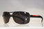 PRADA Mens Designer Sunglasses Black Wrap SPS 54I DG0-5W1 15102