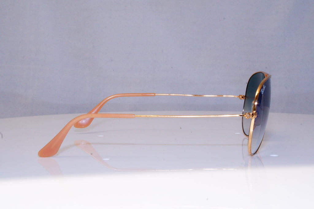 RAY-BAN Mens Designer Sunglasses Gold Aviator 55MM RB 3025 001/3F 18228