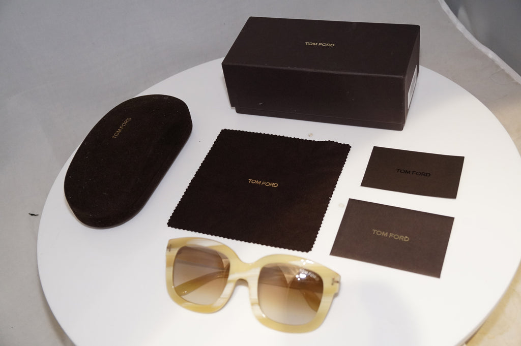 TOM FORD Womens Boxed Designer Sunglasses Brown OCHER Christophe TF 279 60 21010