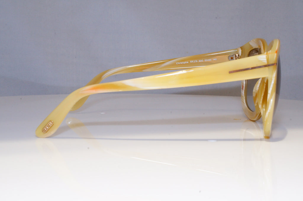 TOM FORD Womens Boxed Designer Sunglasses Brown OCHER Christophe TF 279 60 21010