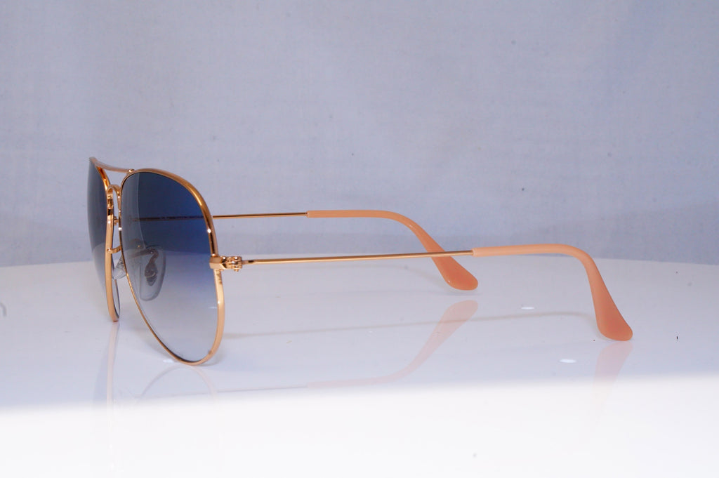 RAY-BAN Mens Designer Sunglasses Gold Aviator RB 3025 001/3F 18412