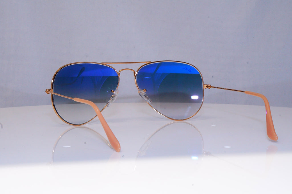 RAY-BAN Mens Designer Sunglasses Gold Aviator RB 3025 001/3F 18412