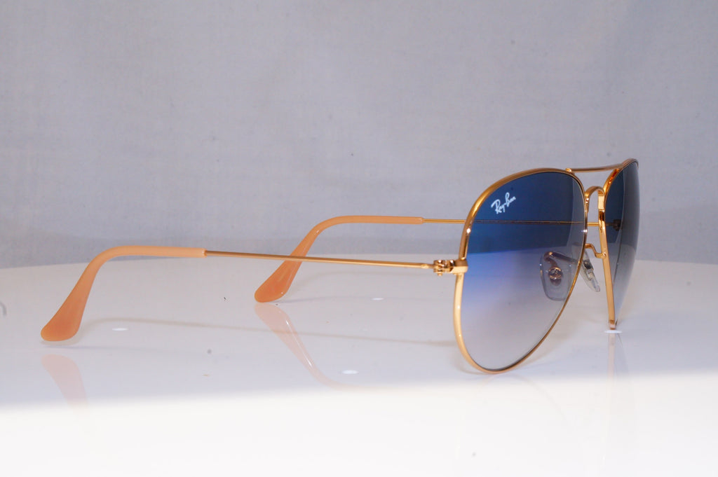 RAY-BAN Mens Designer Sunglasses Gold Aviator RB 3025 001/3F 18412