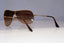 RAY-BAN Mens Womens Designer Sunglasses Gold Shield RB 3211 001/13 20985