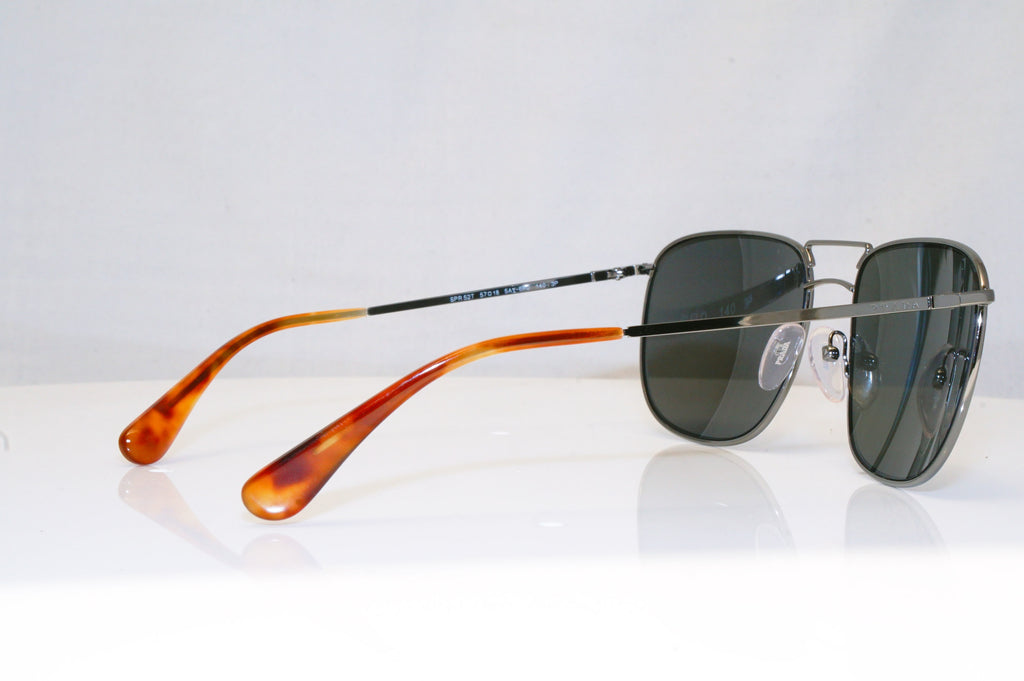 PRADA Mens Polarized Mirror Designer Sunglasses Aviator SPR 52T 5AV-6PO 17981